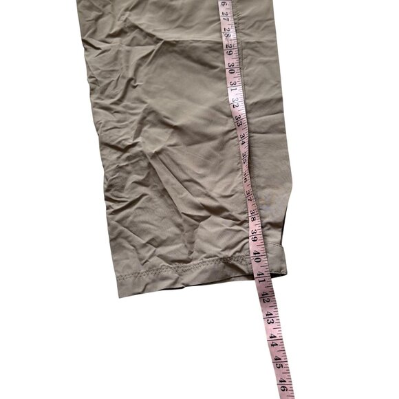 Mens Tan REI Convertible Nylon Cargo Pants - Picture 7 of 11